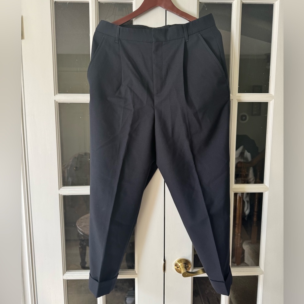 The Kooples Men’s Wool Pleated Trousers